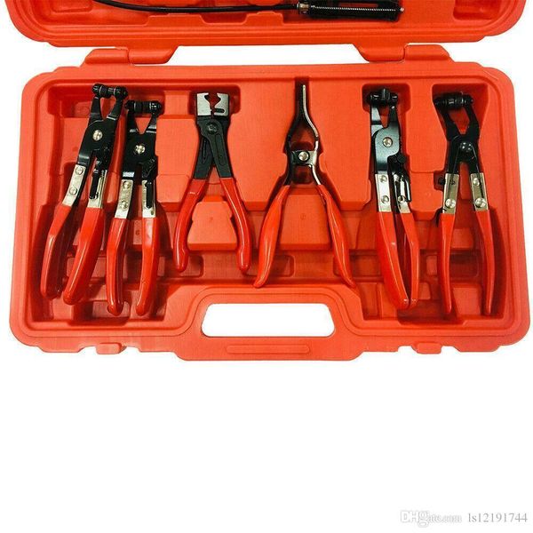 9 шт. шланг зажимные плоскогубцы установить набор инструментов кит swivel chaw ring mechanics w / conery
9 шт. шланг зажимные плоскогубцы установить набор инструментов кит swivel chaw ring mechanics w / conery