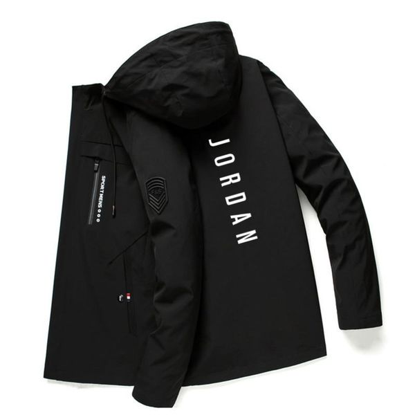 the spring autumn new fashion slim fit young men hooded jacket casual windbreaker quality, Black
the spring autumn new fashion slim fit young men hooded jacket casual windbreaker quality, Black