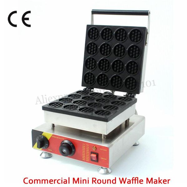 bread makers small cake maker 16 molds commercial mini round waffle machine stainless steel with non-stick cooking surface 220v 110v 1500w
bread makers small cake maker 16 molds commercial mini round waffle machine stainless steel with non-stick cooking surface 220v 110v 1500w