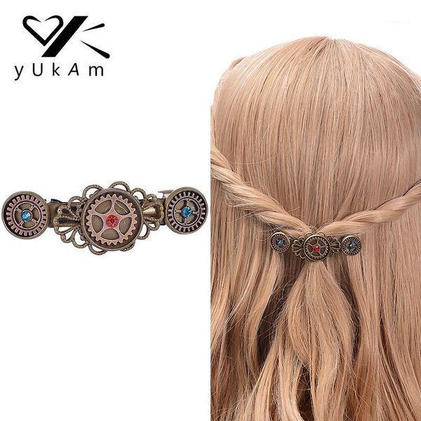 yukam steampunk gears metal alloy hairdressing hair pins barrettes head ornaments hair clips for women girls jewelry accessories1, Golden;silver
yukam steampunk gears metal alloy hairdressing hair pins barrettes head ornaments hair clips for women girls jewelry accessories1, Golden;silver