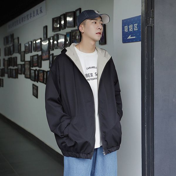 spring 2021 men's and winter new thin cardigan jacket fashion young clothes oqkt, Black;brown
spring 2021 men's and winter new thin cardigan jacket fashion young clothes oqkt, Black;brown