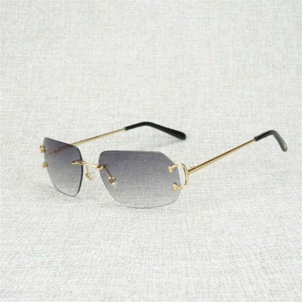 73% off factory sale wire eyewear new lens shape sunglasses men rimless square gafas women for outdoor club accessories oculos shades, White;black
73% off factory sale wire eyewear new lens shape sunglasses men rimless square gafas women for outdoor club accessories oculos shades, White;black