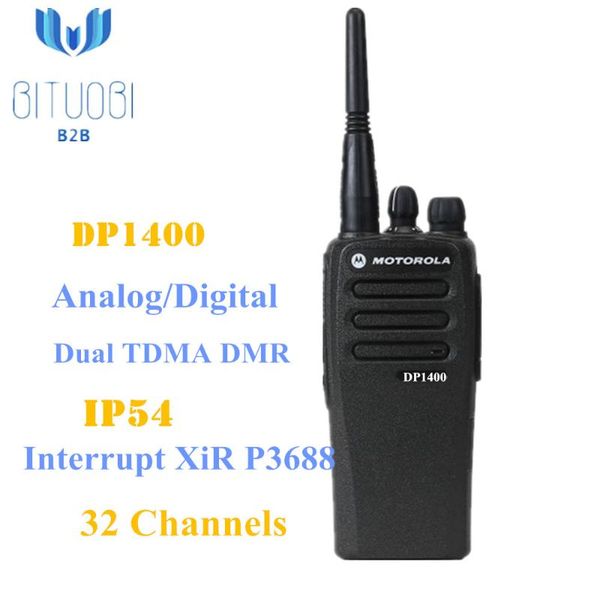 dp1400 digital analog two way radio 136-174mhz 403-470mhz walkie talkie with waterproof feature of ip54
dp1400 digital analog two way radio 136-174mhz 403-470mhz walkie talkie with waterproof feature of ip54