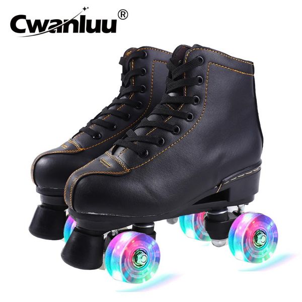2020 new microfiber leather roller skates man woman outdoor skating shoes 4-wheel patines blue pink 35-45 europe size
2020 new microfiber leather roller skates man woman outdoor skating shoes 4-wheel patines blue pink 35-45 europe size