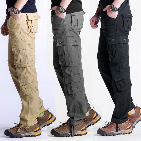 2019 tactical straight pants men multi-pocket baggy overalls male wear-resistant cargo pants for men,large size 44, Black
2019 tactical straight pants men multi-pocket baggy overalls male wear-resistant cargo pants for men,large size 44, Black