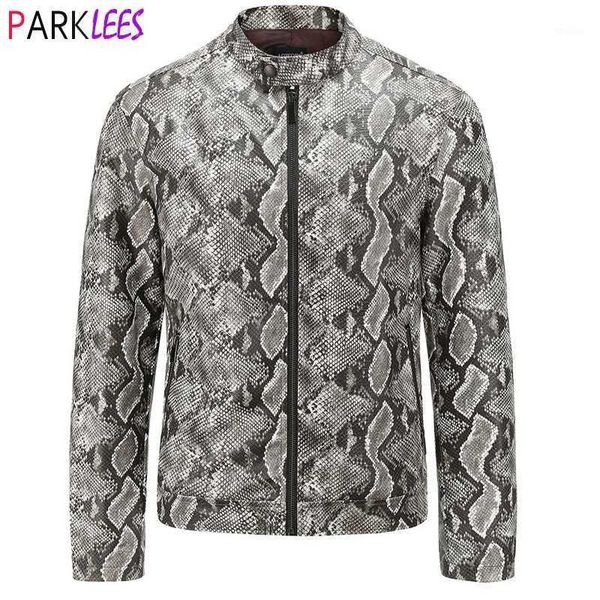 men's fur & faux snake pattern pu leather jacket men brand stand collar motorcycle biker mens jackets coats chaquetas hombre1, Black
men's fur & faux snake pattern pu leather jacket men brand stand collar motorcycle biker mens jackets coats chaquetas hombre1, Black