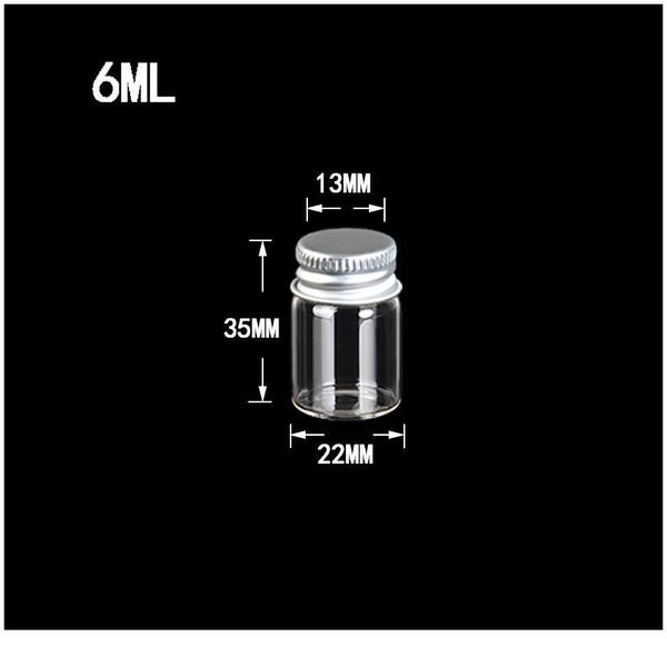 22*35*14mm 6ml mini glass bottles with aluminium screw cap empty small wishing bottle glass vials jars 1 bbyelo
22*35*14mm 6ml mini glass bottles with aluminium screw cap empty small wishing bottle glass vials jars 1 bbyelo