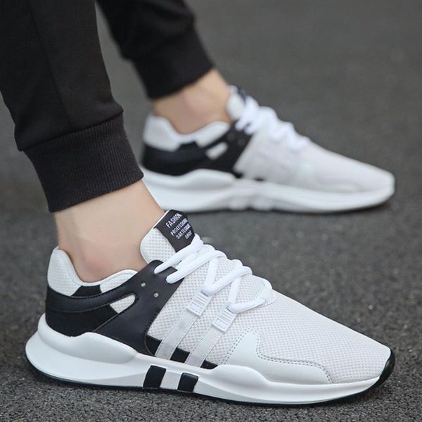 2021 new spring and autumn light, comfortable and wear-resistant men sneakers breathable white mesh trend all-match white shoes, Black
2021 new spring and autumn light, comfortable and wear-resistant men sneakers breathable white mesh trend all-match white shoes, Black