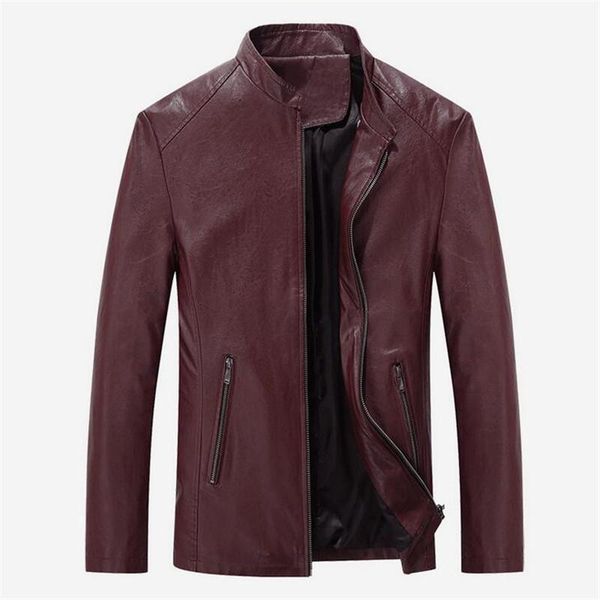 men zipper leather jacket black new korean version stand collar thin male pu leather coat solid leisure slim clothing 4xl11
men zipper leather jacket black new korean version stand collar thin male pu leather coat solid leisure slim clothing 4xl11