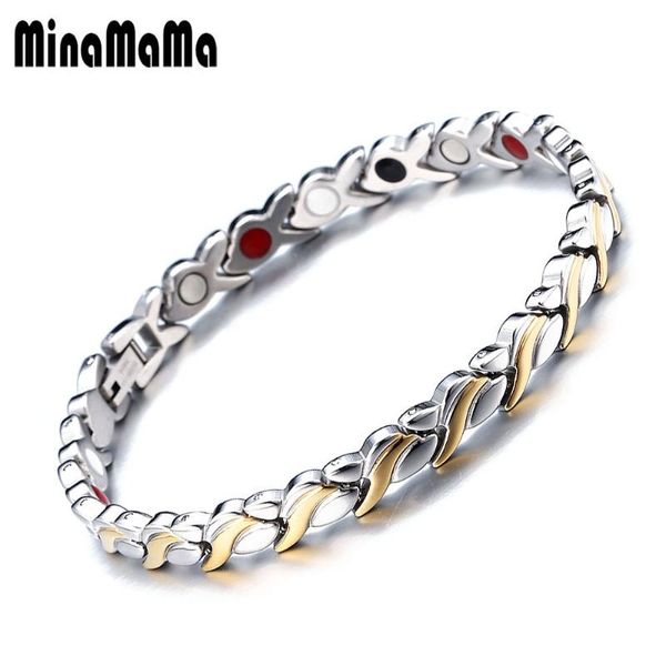 link, chain mens stainless steel gold black silver color magnetic therapy arthritis bracelet for women therapeutic energy healing bracelets
link, chain mens stainless steel gold black silver color magnetic therapy arthritis bracelet for women therapeutic energy healing bracelets