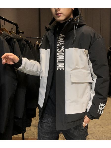 men's cotton jacket new padded korean version of the fall and winter down jacket tooling bread handsome-jacket tide brand, Black;brown
men's cotton jacket new padded korean version of the fall and winter down jacket tooling bread handsome-jacket tide brand, Black;brown