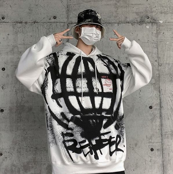 2021 men's warm thickened hoodies autumn winter new man casual oversize hooded sweatshirts hip hop clothing pullover kqk8, Black
2021 men's warm thickened hoodies autumn winter new man casual oversize hooded sweatshirts hip hop clothing pullover kqk8, Black