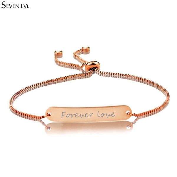 charm bracelets stainless steel adjustable box chain bracelet custom text fashion jewelry gift square for women, Golden;silver
charm bracelets stainless steel adjustable box chain bracelet custom text fashion jewelry gift square for women, Golden;silver