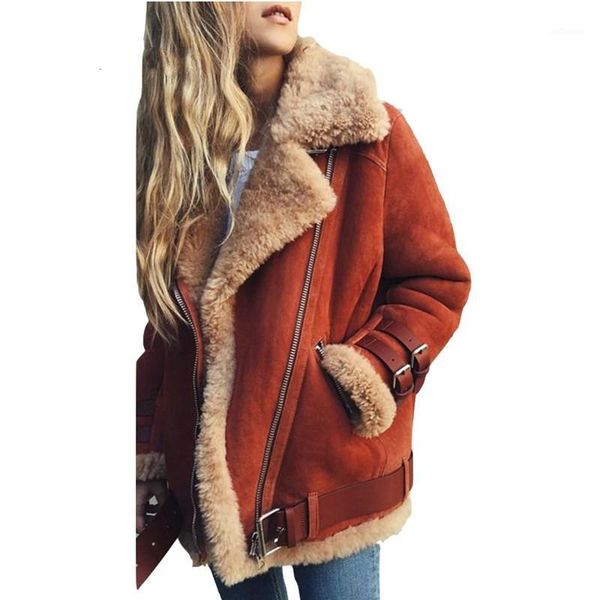 titmsny casual long zipper coat fashion suede leather fur jacket women winter thick warm belted jacket plus size m-5xl1, Black
titmsny casual long zipper coat fashion suede leather fur jacket women winter thick warm belted jacket plus size m-5xl1, Black