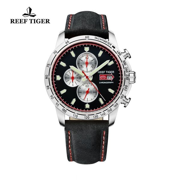 reef tiger/rt men's sport watch with chronograph date luminous black dial stainless steel watch brown leather band rga3029 t200409, Slivery;brown
reef tiger/rt men's sport watch with chronograph date luminous black dial stainless steel watch brown leather band rga3029 t200409, Slivery;brown
