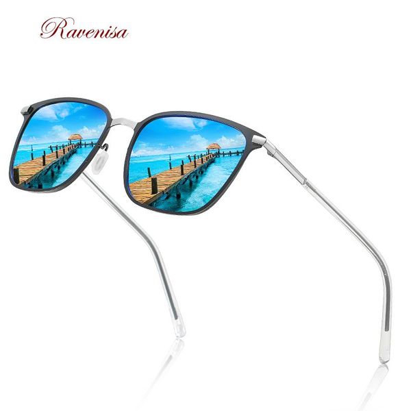 sunglasses ravenisa retro metal for men women 2021 light black polarized sun glasses square alloy uv400 goggle 325, White;black
sunglasses ravenisa retro metal for men women 2021 light black polarized sun glasses square alloy uv400 goggle 325, White;black