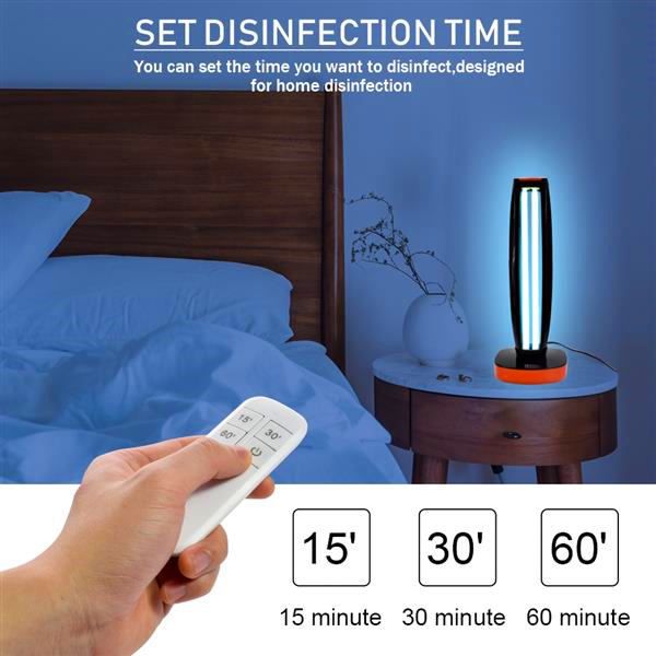 high quality Wireless Remote Control Ultraviolet Sterilization Lamp Blue Light Power Cord 1.5 Meters Long Black Multifunctional lights
high quality Wireless Remote Control Ultraviolet Sterilization Lamp Blue Light Power Cord 1.5 Meters Long Black Multifunctional lights