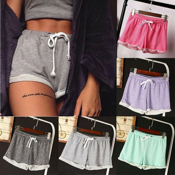 summer women girl shorts sport casual lace-up cotton shorts home holiday wear1, White;black
summer women girl shorts sport casual lace-up cotton shorts home holiday wear1, White;black