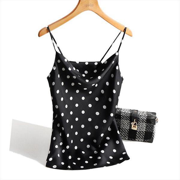 spaghetti strap women halter v neck basic dot cami sleeveless satin silk tank 2020 summer camisole plus size, White
spaghetti strap women halter v neck basic dot cami sleeveless satin silk tank 2020 summer camisole plus size, White