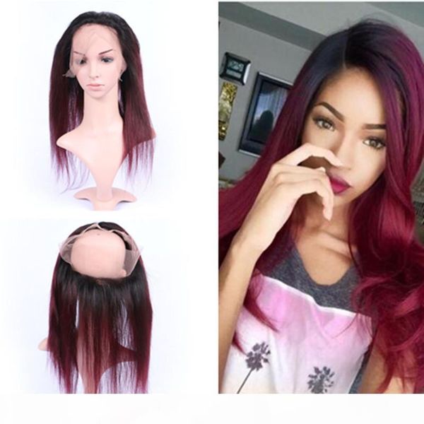 part 360 full lace frontals with baby hair wine red ombre 1b 99j silky straight 360 lace frontal with baby hair, Black;brown
part 360 full lace frontals with baby hair wine red ombre 1b 99j silky straight 360 lace frontal with baby hair, Black;brown