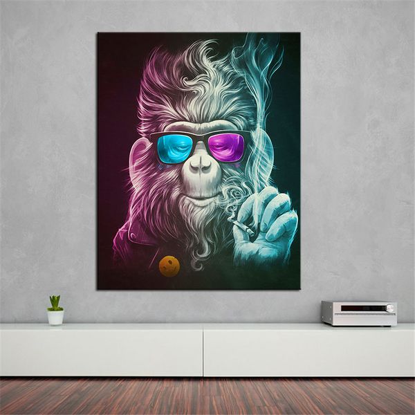 abstract colorful monkey painting modern animal wall art picture art artwork poster canvas painting home decoration no frame
abstract colorful monkey painting modern animal wall art picture art artwork poster canvas painting home decoration no frame