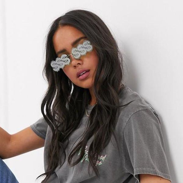qpeclou 2020 new fashion funny $ doller square sunglasses women designer color mirror party sun glasses men metal rimless shades1, White;black
qpeclou 2020 new fashion funny $ doller square sunglasses women designer color mirror party sun glasses men metal rimless shades1, White;black