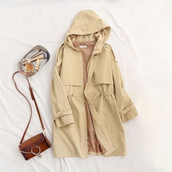 new waist waistcoat women's long hooded spring and autumn loose knee single-breasted cotton cardigan drop shipping, Tan;black
new waist waistcoat women's long hooded spring and autumn loose knee single-breasted cotton cardigan drop shipping, Tan;black