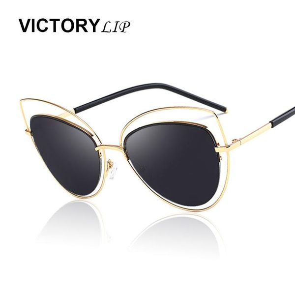sunglasses victorylip cat eye women hollow vintage male fashion metal frame lady uv400 mirror stylish sun glasses high quality, White;black
sunglasses victorylip cat eye women hollow vintage male fashion metal frame lady uv400 mirror stylish sun glasses high quality, White;black