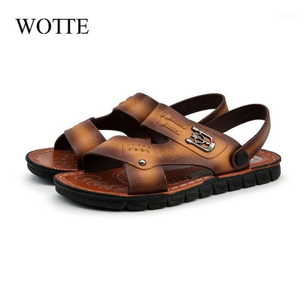 wotte men sandals summer roman sandalias men casual shoes beach flip flops fashion outdoor slippers shoes sandales1, Black
wotte men sandals summer roman sandalias men casual shoes beach flip flops fashion outdoor slippers shoes sandales1, Black
