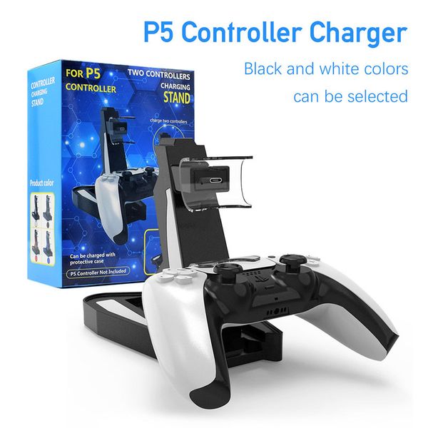 for playstation 5 ps5 game controller dual port charging dock stand station led indicator charger storage base fast charging
for playstation 5 ps5 game controller dual port charging dock stand station led indicator charger storage base fast charging