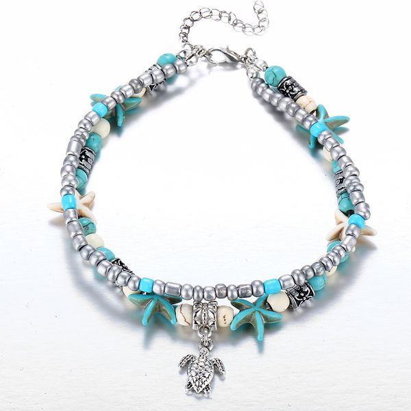seashell foot chain creative retro beach wind holiday nice beads turtle foot chain pop simple gift, Red;blue
seashell foot chain creative retro beach wind holiday nice beads turtle foot chain pop simple gift, Red;blue