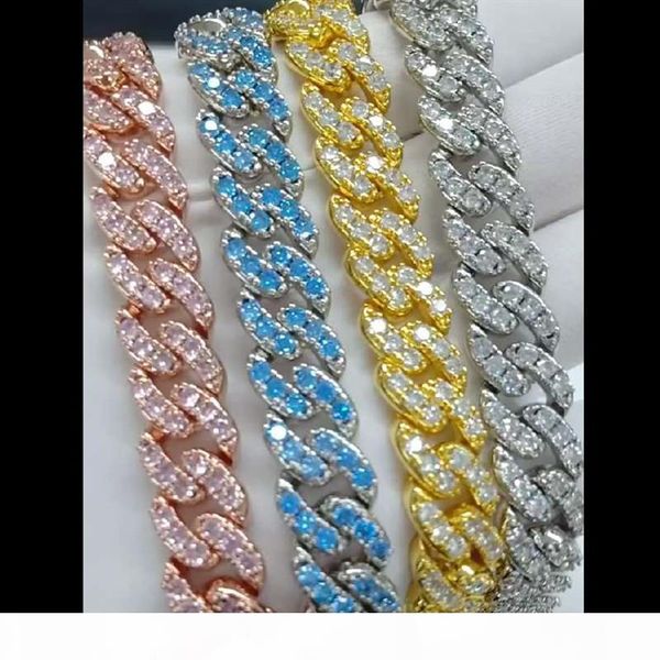 4 colors for options 12mm 16 18 20inch gold plated ice out cz stone miami cuban chain necklace jewelry for men women, Silver
4 colors for options 12mm 16 18 20inch gold plated ice out cz stone miami cuban chain necklace jewelry for men women, Silver