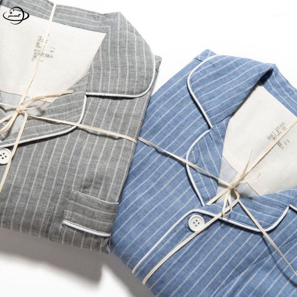 xl cotton mens pajama sets spring summer male sleepwear suits t shirt+pants 2pcs short sleeve striped man clothes h781, Black;brown
xl cotton mens pajama sets spring summer male sleepwear suits t shirt+pants 2pcs short sleeve striped man clothes h781, Black;brown