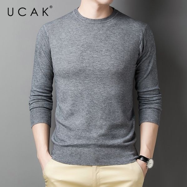 ucak brand solid color cotton sweaters men clothing autumn winter fashion streetwear sweater pull homme casual pullover u1124 201117, White;black
ucak brand solid color cotton sweaters men clothing autumn winter fashion streetwear sweater pull homme casual pullover u1124 201117, White;black