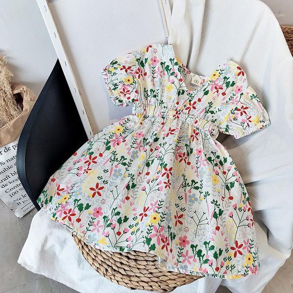 girl's dresses v-neck girls floral dress short sleeve high waist princess 2021 kids girl summer costume for 1-6 years old1, Red;yellow
girl's dresses v-neck girls floral dress short sleeve high waist princess 2021 kids girl summer costume for 1-6 years old1, Red;yellow