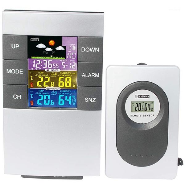 other clocks & accessories szs wireless weather station digital alarm clock forecast indoor and outdoor use temperature humidity date tim1
other clocks & accessories szs wireless weather station digital alarm clock forecast indoor and outdoor use temperature humidity date tim1