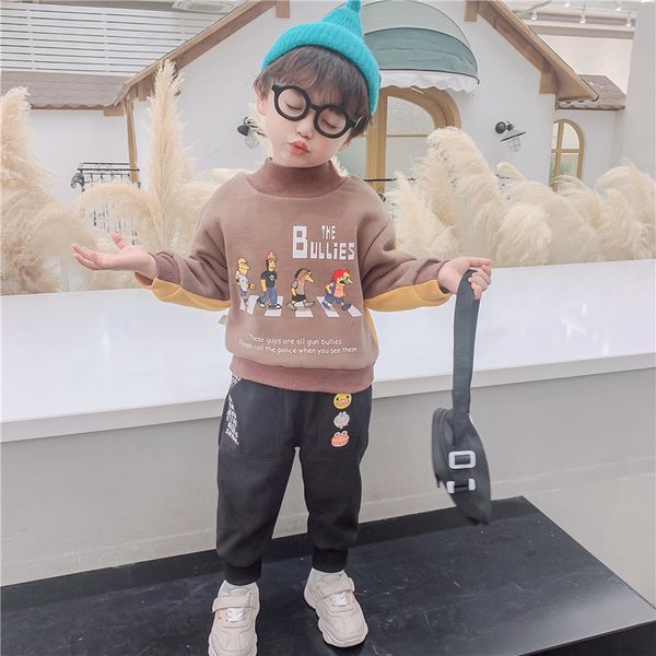 autumn and foreign style children's 1 baby clothes 3-year-old boys' winter plush sweater set, White
autumn and foreign style children's 1 baby clothes 3-year-old boys' winter plush sweater set, White