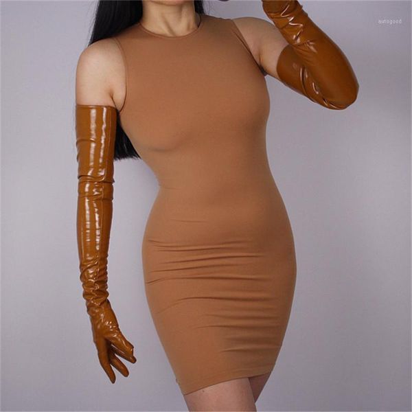 five fingers gloves 70cm extra long patent leather opera emulation sheepskin pu bright caramel cream camel brown1, Blue;gray
five fingers gloves 70cm extra long patent leather opera emulation sheepskin pu bright caramel cream camel brown1, Blue;gray
