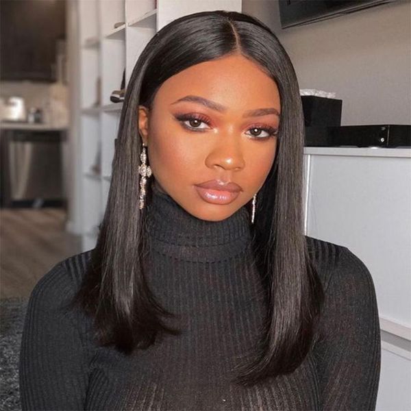 dc 4x4 short bob wigs brazilian lace closure wig straight human hair wigs for black women lace frontal human hair wigs150%-180%, Black;brown 
dc 4x4 short bob wigs brazilian lace closure wig straight human hair wigs for black women lace frontal human hair wigs150%-180%, Black;brown