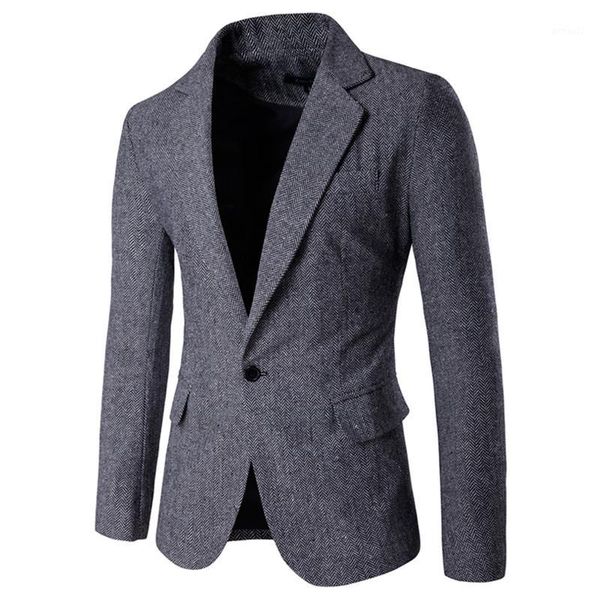 men's blazers fashion herringbone pattern slim simple banquet work thickening suit jacket / urban gentleman suit1, White;black
men's blazers fashion herringbone pattern slim simple banquet work thickening suit jacket / urban gentleman suit1, White;black
