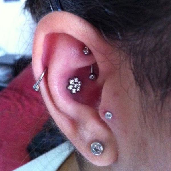1pcs steel prong set crystal zircon flower ear cartilage tragus helix earring piercing labret stud lip ring charming jewelry 16g q jllfpn, Silver
1pcs steel prong set crystal zircon flower ear cartilage tragus helix earring piercing labret stud lip ring charming jewelry 16g q jllfpn, Silver