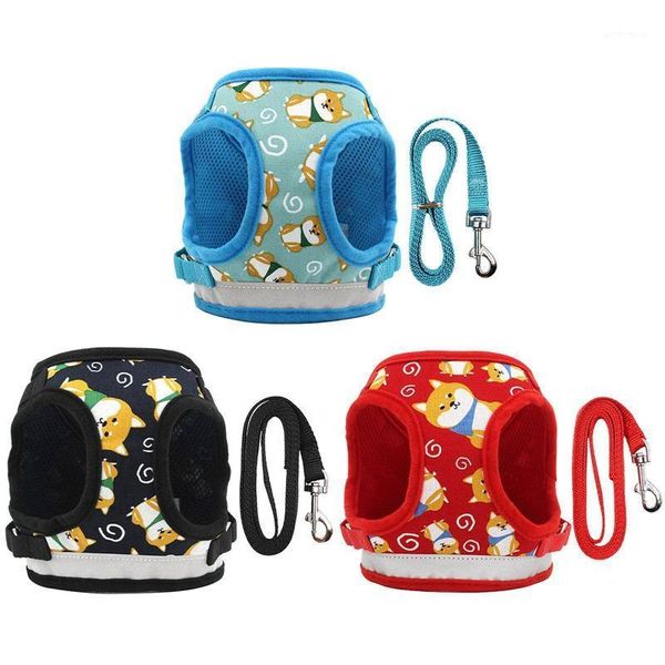 dog collars & leashes vest type chest strap reflective pet small and medium cute fashion clothes comfortable anti - throw1
dog collars & leashes vest type chest strap reflective pet small and medium cute fashion clothes comfortable anti - throw1
