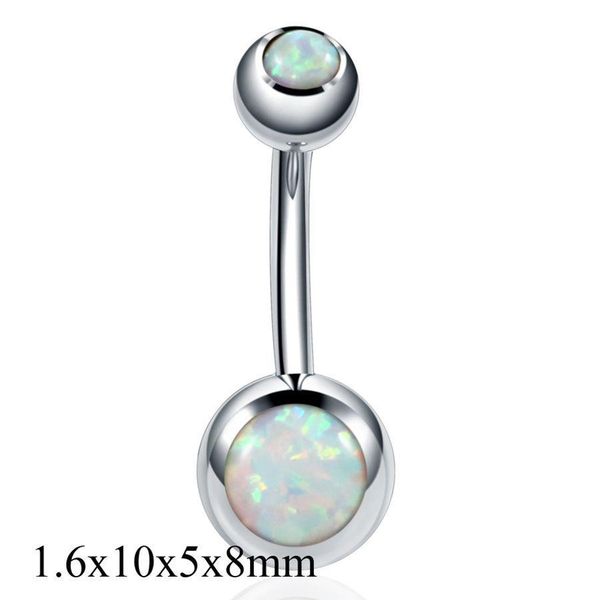 new arrival opal stone nose stud septum clicker rings opal ball closure lip ear tragus piercing belly rings earring jewelry q jllnik, Silver
new arrival opal stone nose stud septum clicker rings opal ball closure lip ear tragus piercing belly rings earring jewelry q jllnik, Silver