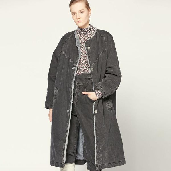 hadara fashion o neck wool coats women elegant autumn black denim jackets women single breasted plush lining long coats ladies
hadara fashion o neck wool coats women elegant autumn black denim jackets women single breasted plush lining long coats ladies