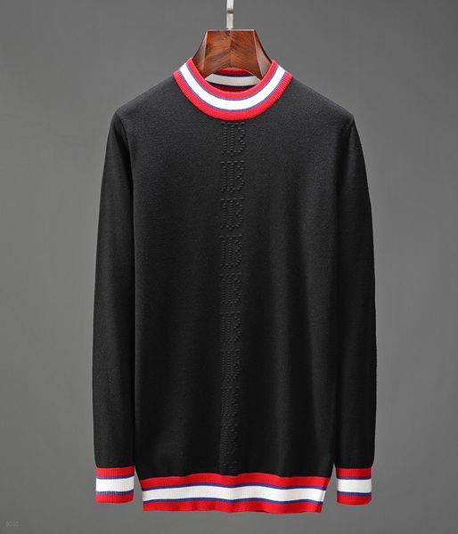 42 new men's color matching sweater autumn and winter color contrast knitted pullover men's and women's harajuku round neck s, White;black
42 new men's color matching sweater autumn and winter color contrast knitted pullover men's and women's harajuku round neck s, White;black