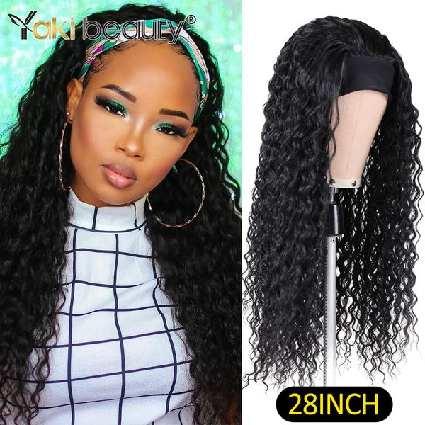 28inch long afro kinky curly headband wigs synthetic ice headband wig for black women ombre curly wave wig organic fiber hair
28inch long afro kinky curly headband wigs synthetic ice headband wig for black women ombre curly wave wig organic fiber hair
