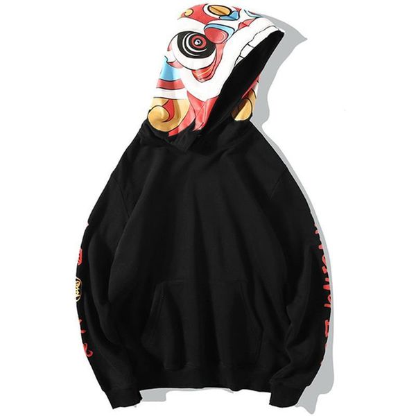 mens hoodie sweatshirts chinese style lion print streetwear hoody hoodies casual fashion autumn male plus size 5xl hh334, Black
mens hoodie sweatshirts chinese style lion print streetwear hoody hoodies casual fashion autumn male plus size 5xl hh334, Black