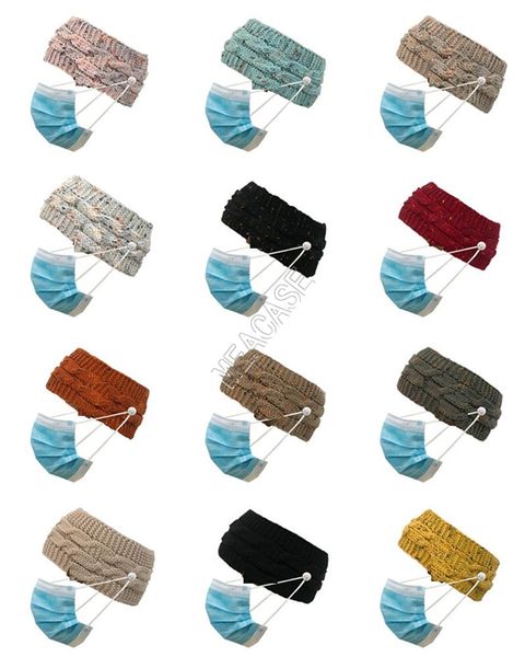 women knitted headband with facemask button hairbands confetti earflap cap hair band twist knit ear warmers headbands ponytail caps d111905, Slivery;white
women knitted headband with facemask button hairbands confetti earflap cap hair band twist knit ear warmers headbands ponytail caps d111905, Slivery;white