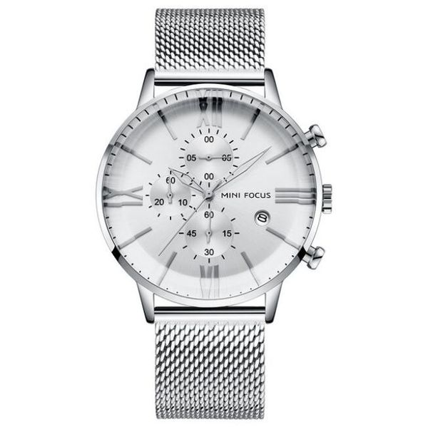 speial time 2021 casual watches sports men mesh strap steel luxury simple design watch with calendar relogios, Slivery;brown
speial time 2021 casual watches sports men mesh strap steel luxury simple design watch with calendar relogios, Slivery;brown