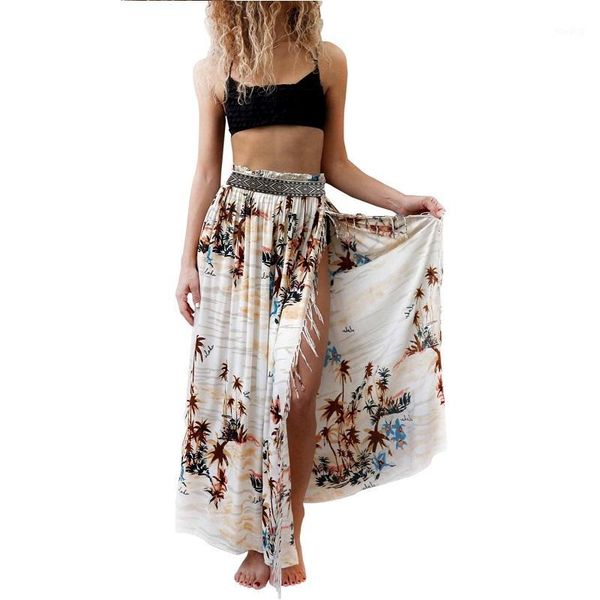 check skirt for woman 2019 boho high split long printed skirt women floral print maxi skirts vintage summer beachwear1, Black
check skirt for woman 2019 boho high split long printed skirt women floral print maxi skirts vintage summer beachwear1, Black